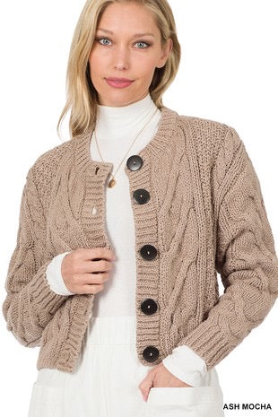 Madelyn Cropped Cardigan