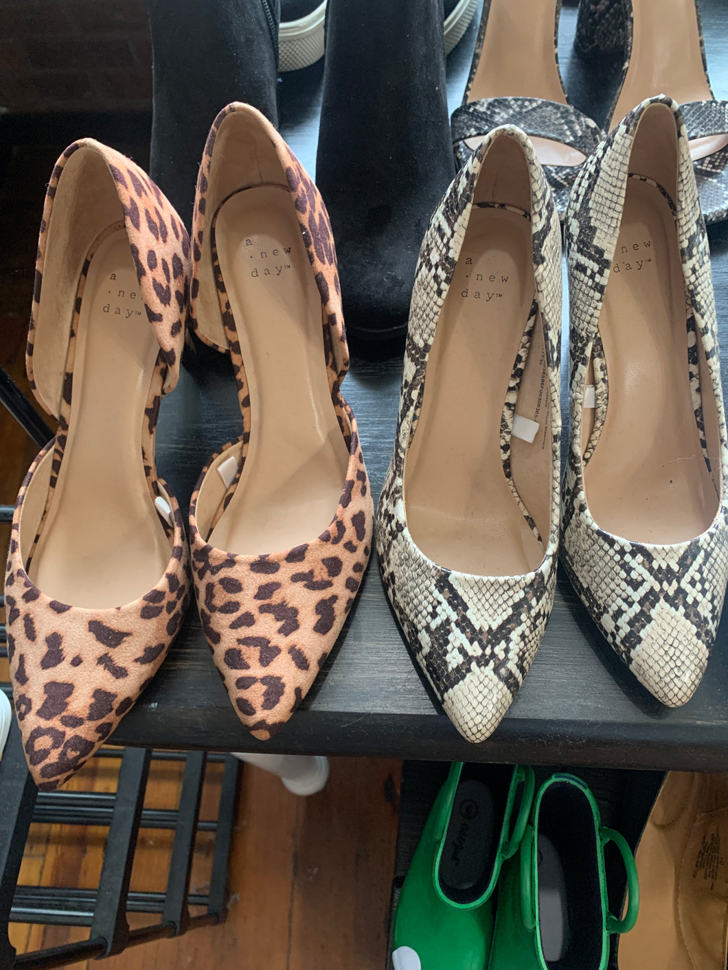 Leopard Pointed Heels