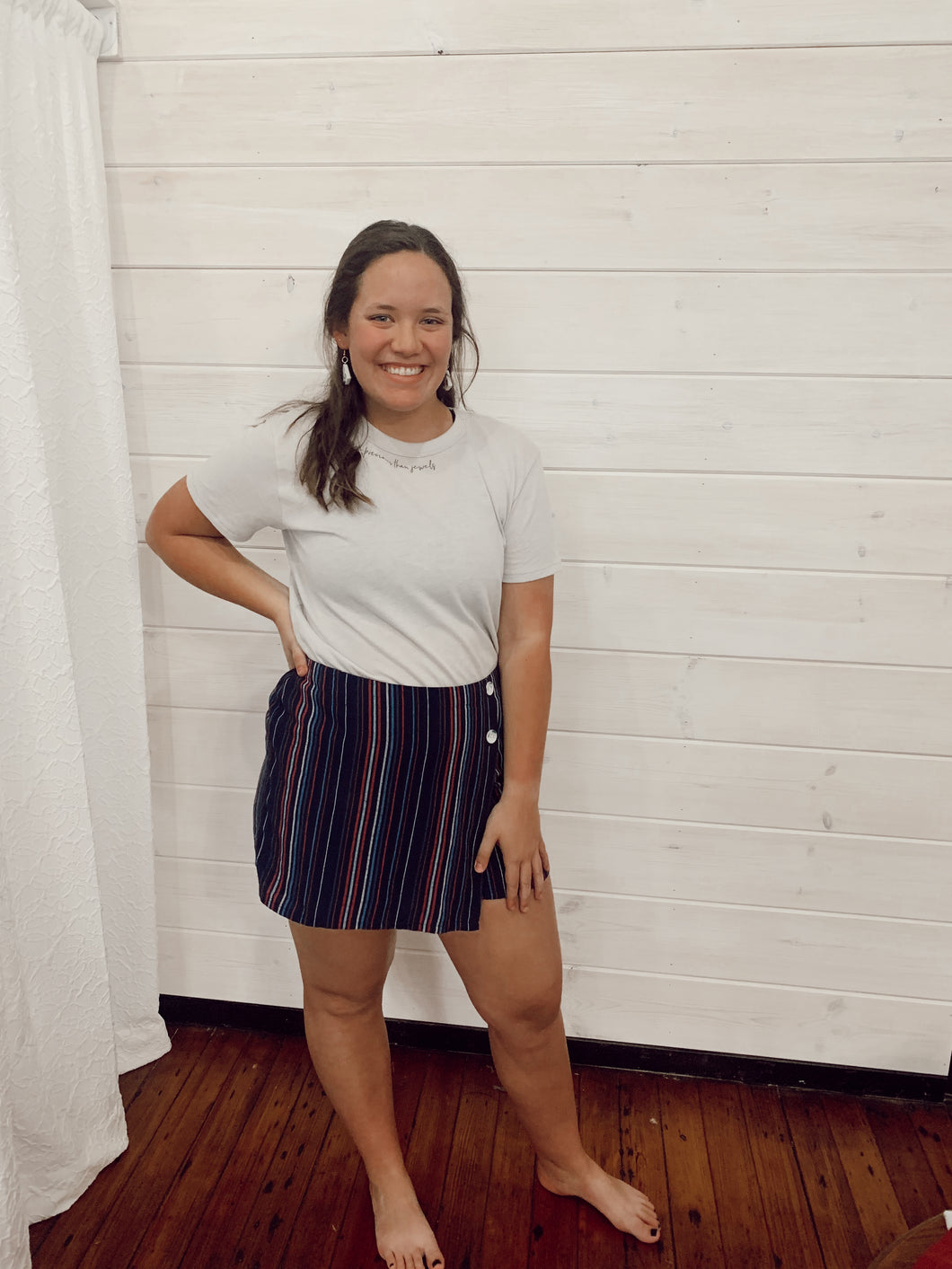 Red and Blue Skort